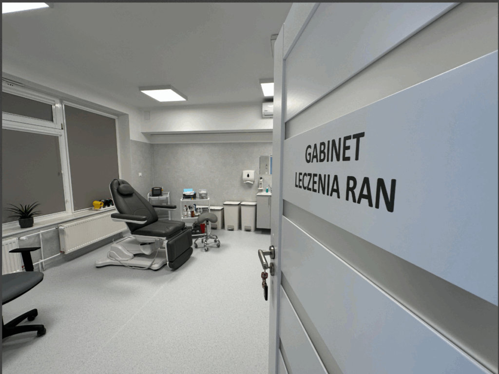 Gabinet leczenia ran w Staszowie
