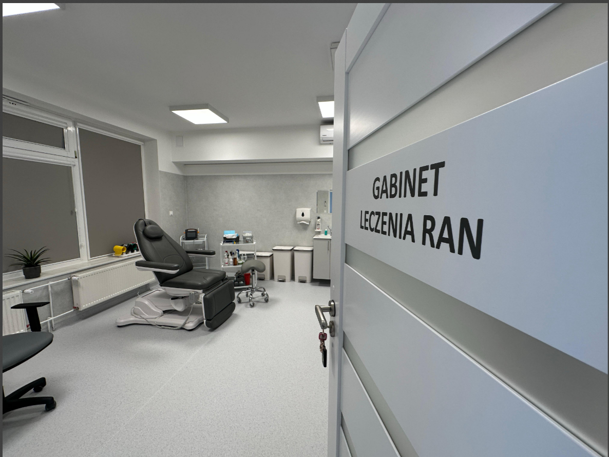 Gabinet leczenia ran w Staszowie